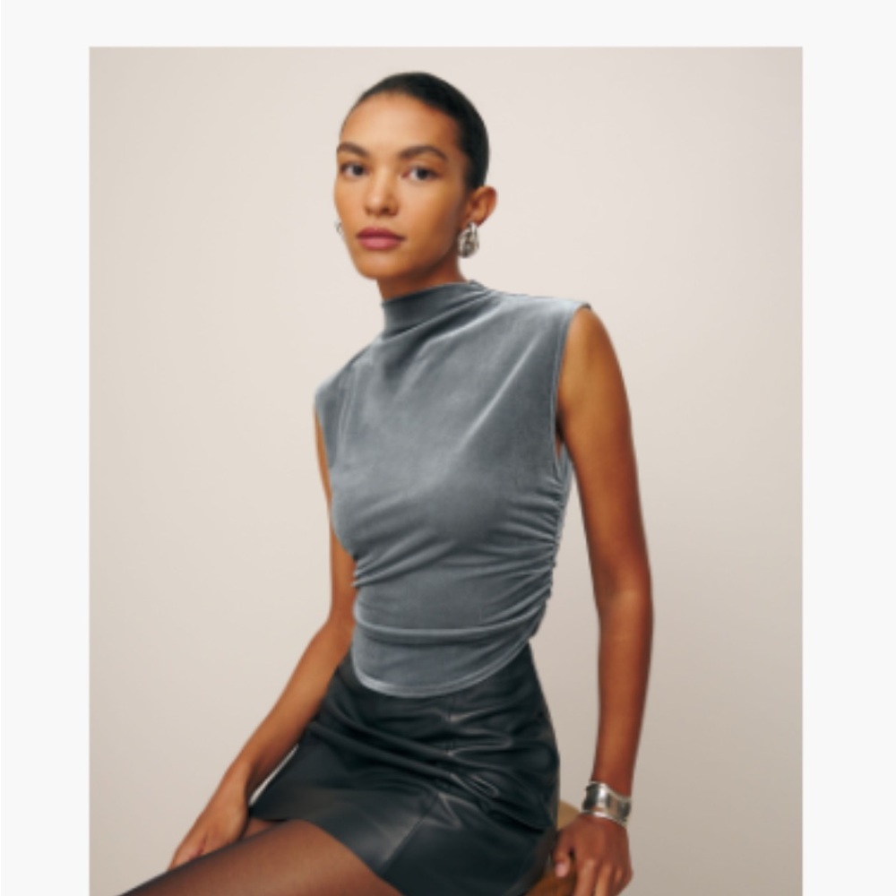 Reformation Lindy Knit Top